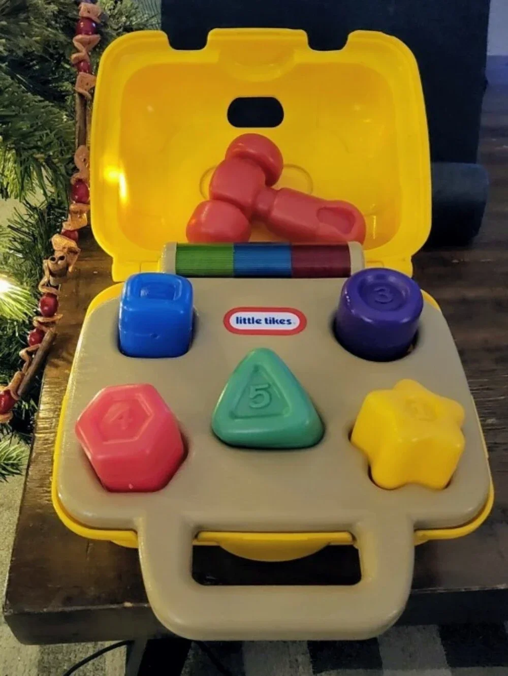 Little Tikes Vintage Discovery Sounds Toolbox Shape Sorter